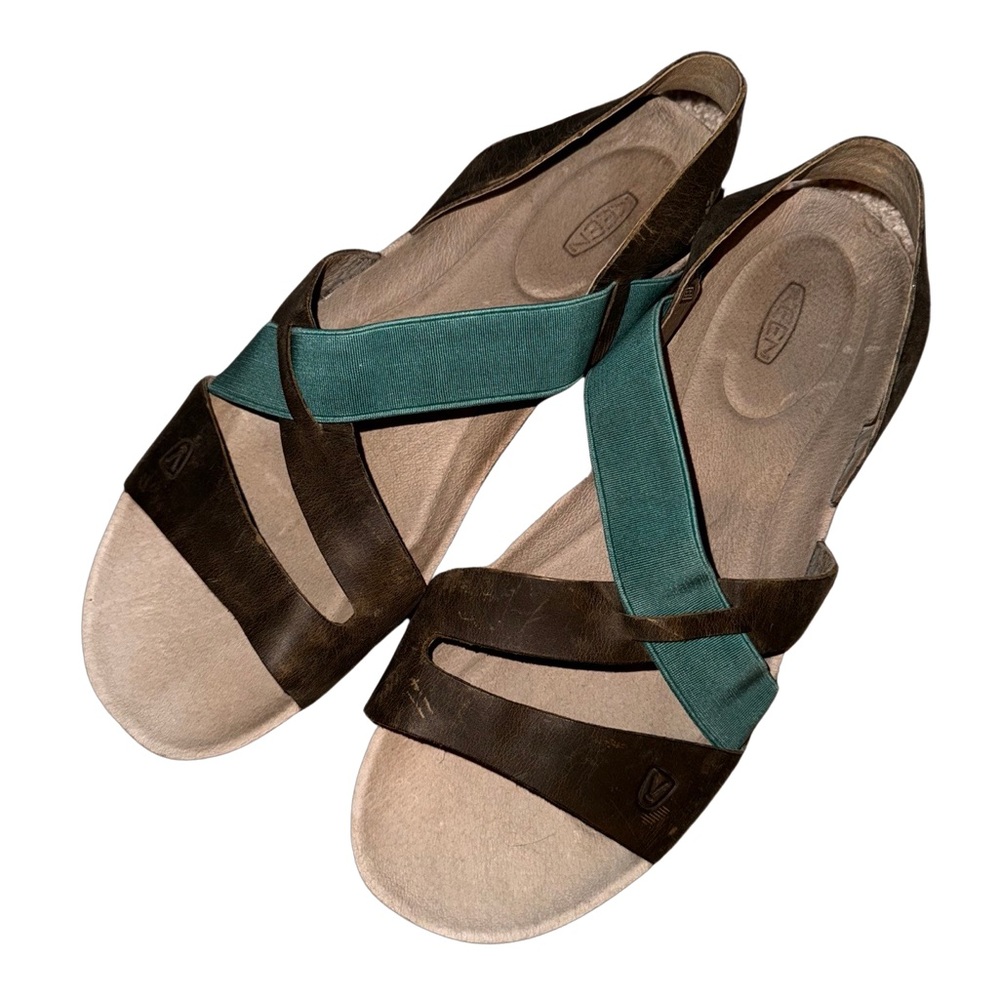 KEEN - Women’s Dauntless Strappy Sandals Size 10 Burnt Olive